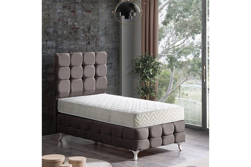 Madrass Dynamic Bonel Hvit - Hvit - Møbler - Senger - Madrasser - Rammemadrass & springfjærmadrass