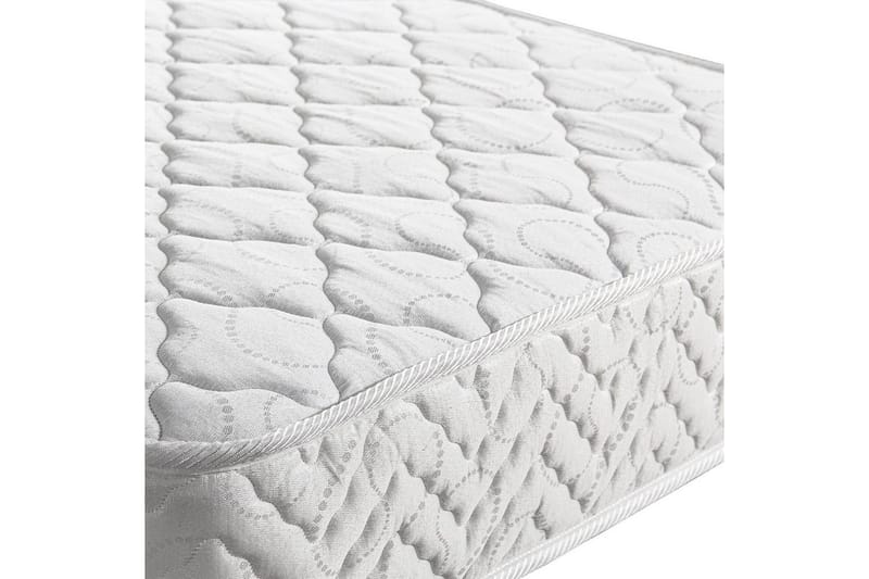 Madrass Dynamic Bonel Hvit - Hvit - Møbler - Senger - Madrasser - Rammemadrass & springfjærmadrass