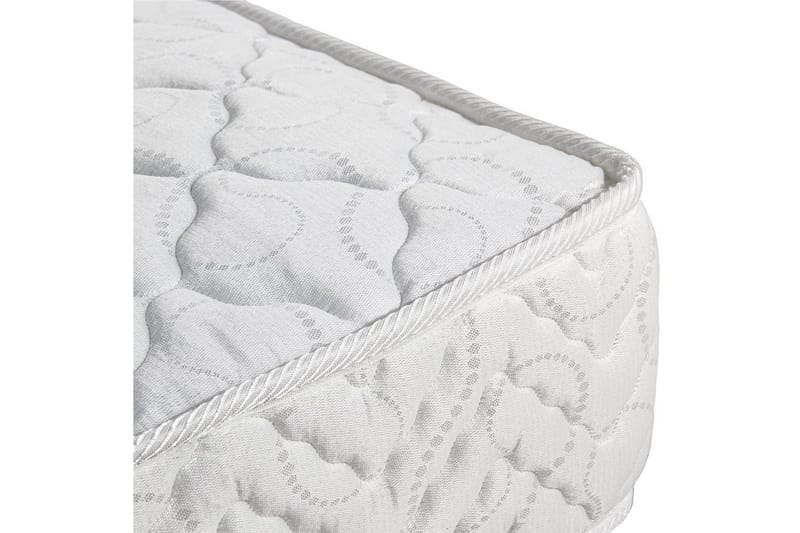 Madrass Dynamic Bonel Hvit - Hvit - Møbler - Senger - Madrasser - Rammemadrass & springfjærmadrass