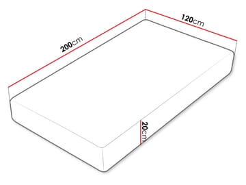 madrass Madrass CULTURE 20 LATEX H3 rullet 120x200 cm - Møbler - Senger - Madrasser - Skummadrass
