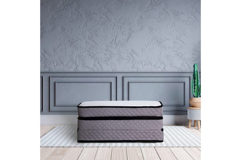 Madrass Subra-pakke Hvit - Hvit - Møbler - Senger - Madrasser - Skummadrass