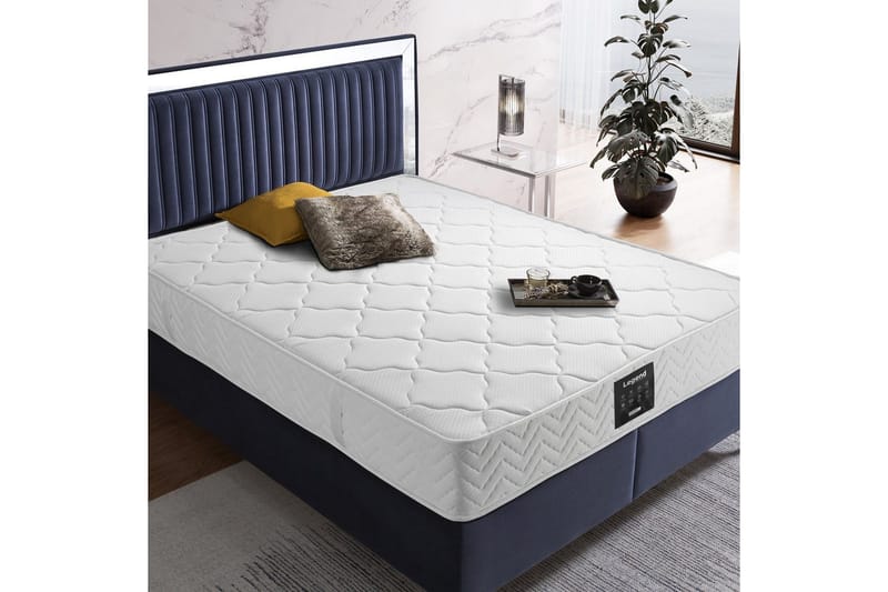 Madrass Ulamere Pocket Hvit - Hvit - Møbler - Senger - Madrasser - Overmadrass