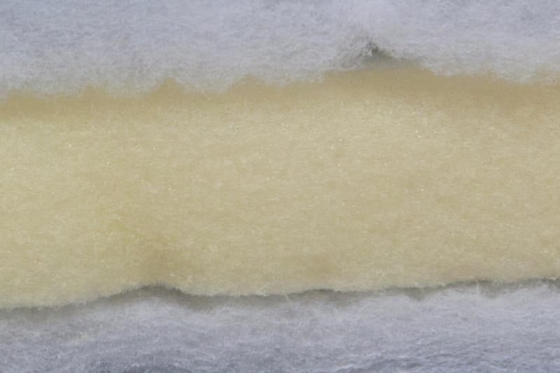 Ardenza Overmadrass 160x200 cm Polyeter Ancona - Grå - Møbler - Senger - Madrasser - Overmadrass