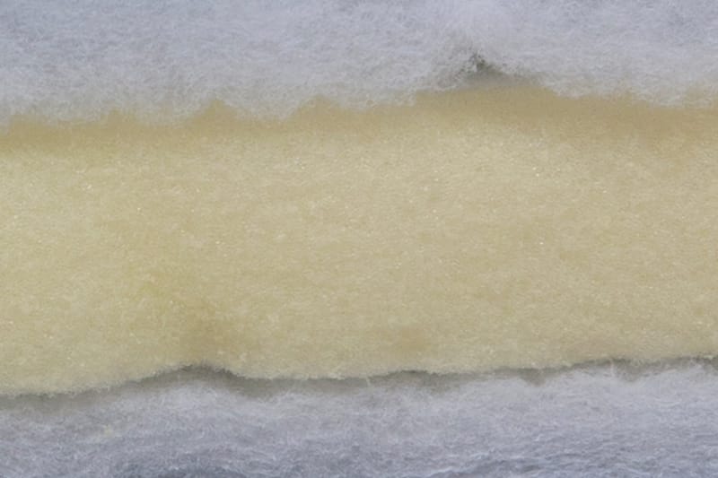 Ardenza Overmadrass 160x200 cm Polyeter Ancona - Grå - Møbler - Senger - Madrasser - Overmadrass