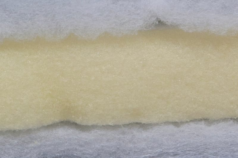 Ardenza Overmadrass 80x200 cm Polyeter | Grå - Svart/Hvit - Møbler - Senger - Madrasser - Overmadrass