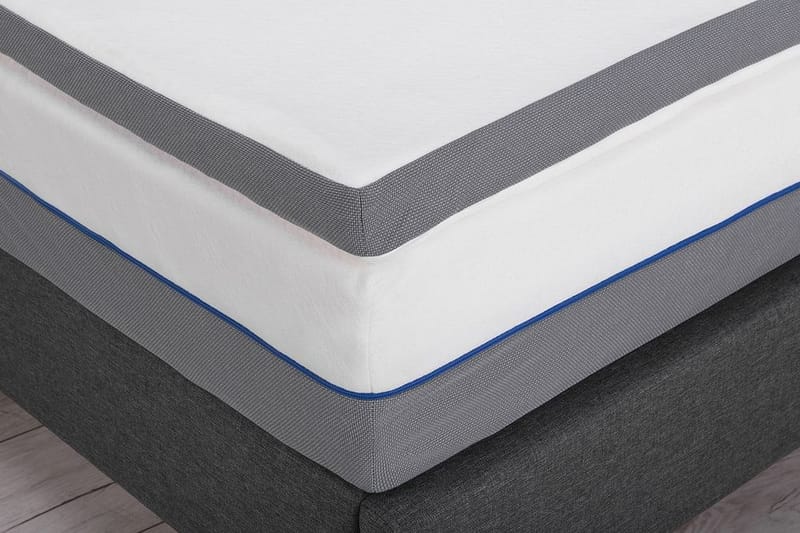 Comfy Overmadrass 90x200 cm Hvit - Hvit - Møbler - Senger - Madrasser - Overmadrass