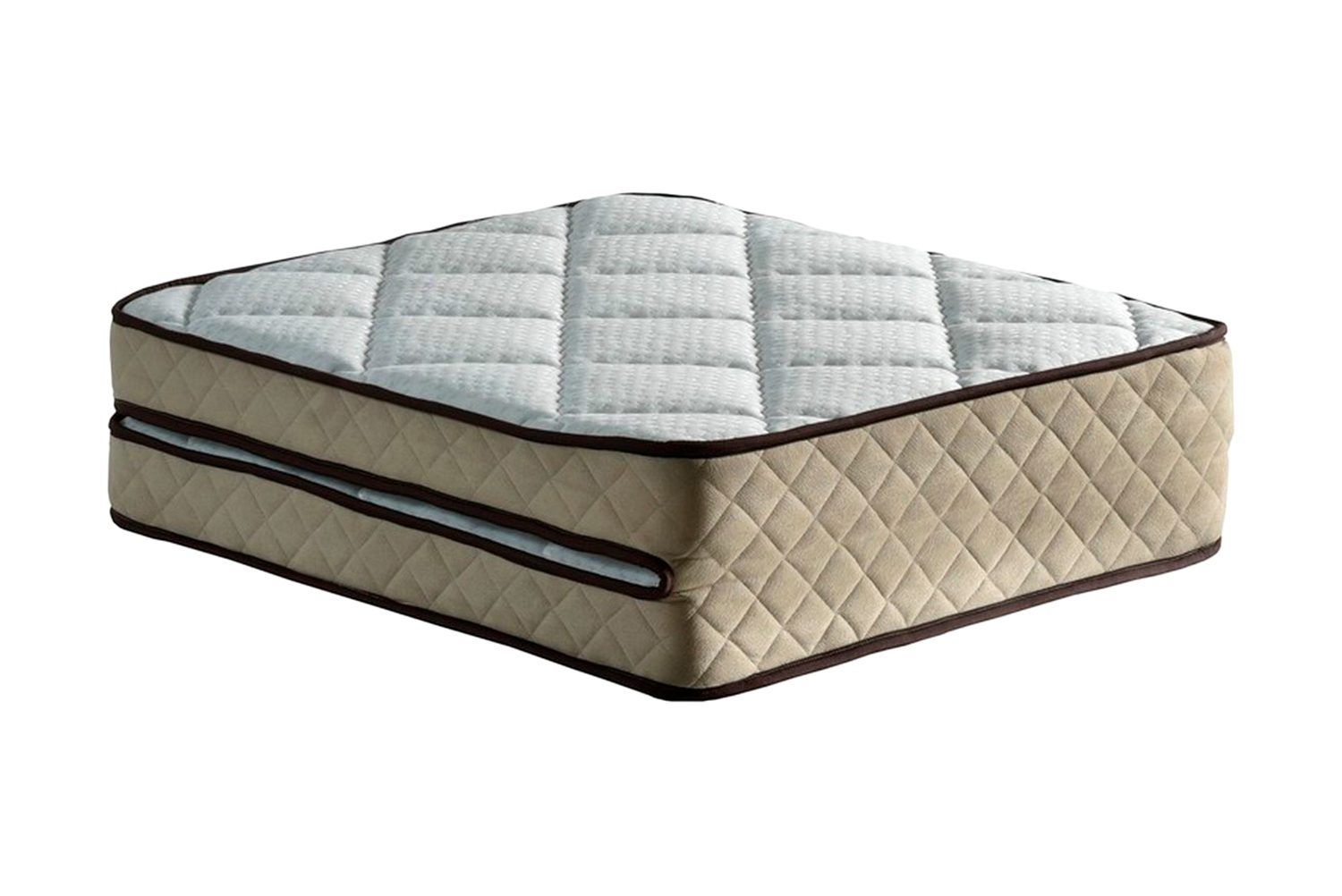 Folding Bed Hvit\|Svart - Hvit / Natur
