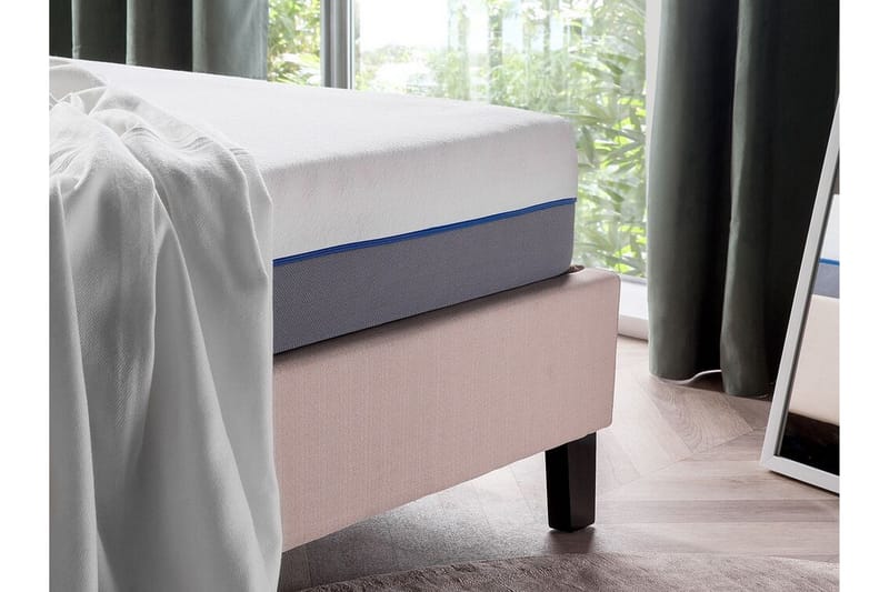 Freudig Madrass 140x200 cm Fast - Hvit - Møbler - Senger - Madrasser - Overmadrass
