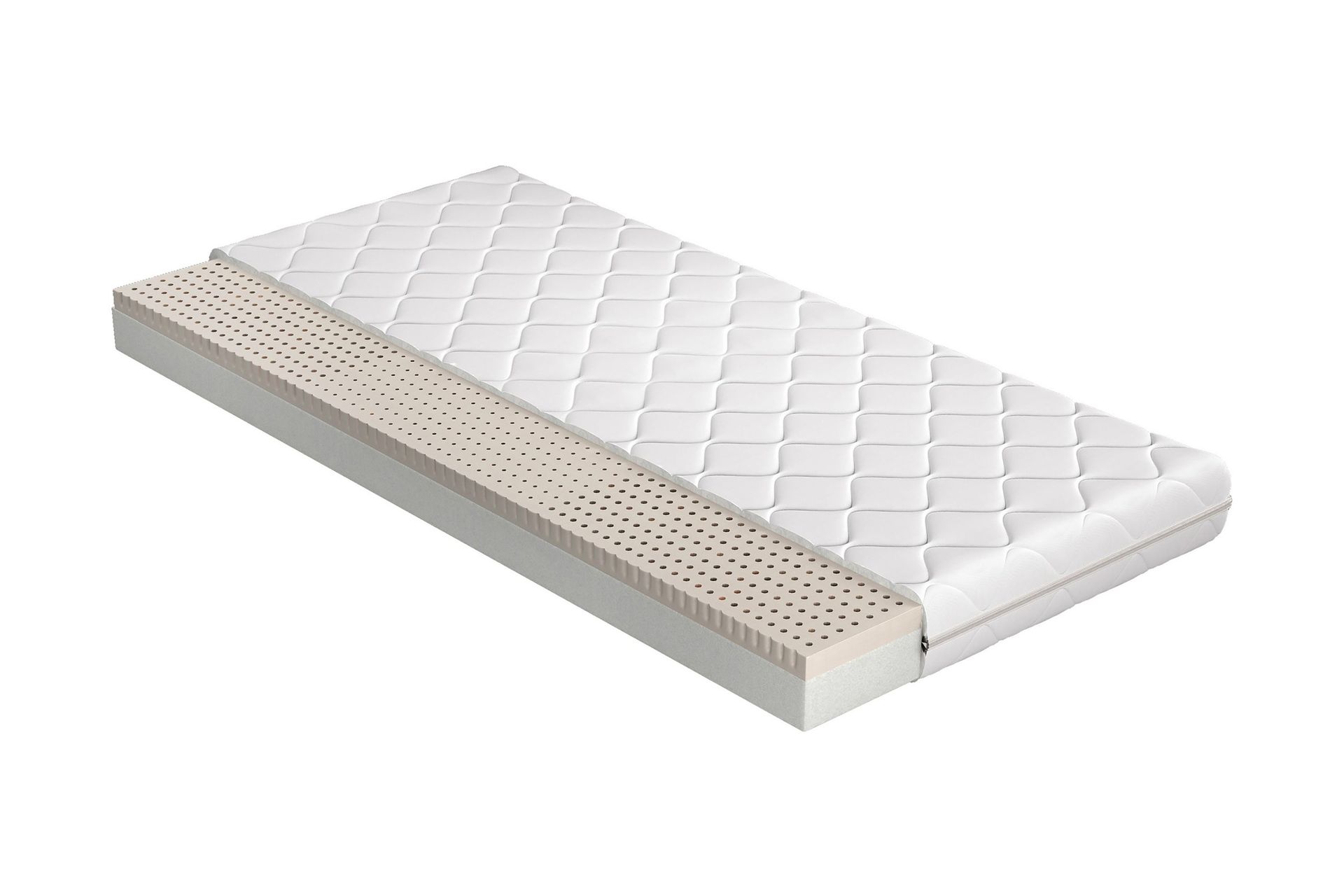 Golpelle Madrass 200x200 cm - Hvit