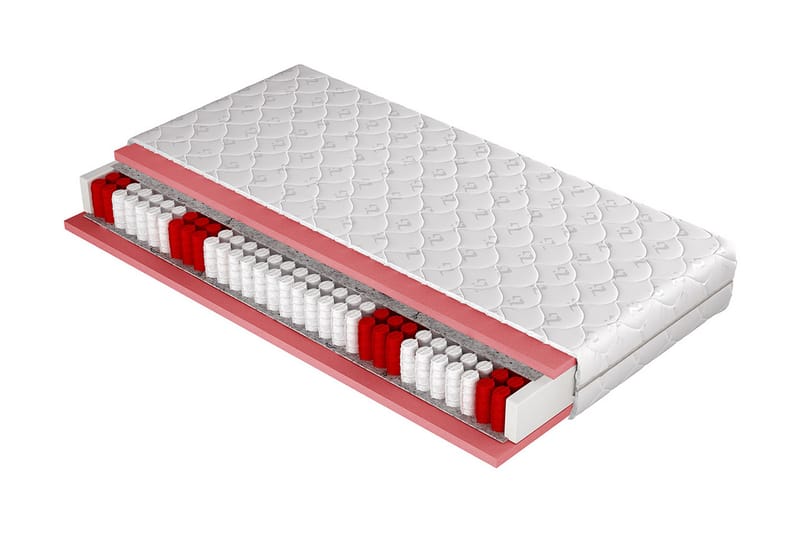 Guntorp Madrass 120x200 cm - Hvit - Møbler - Senger - Madrasser - Overmadrass