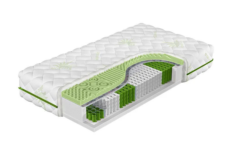 Hartsville Madrass 160x200 cm, Hvit