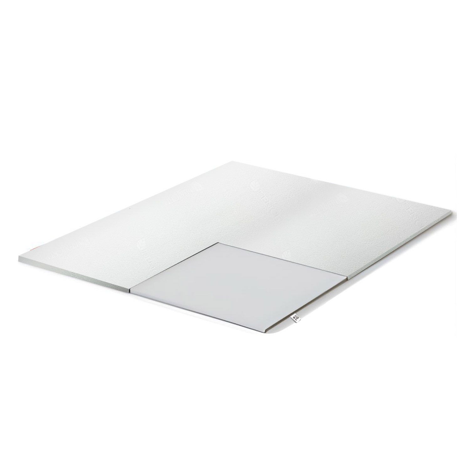 Overmadrass HOME4YOU Harmony Skum 120x200x3 cm - hvit