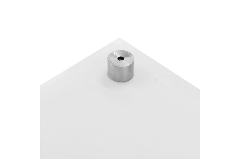 Kjøkkenplate hvit 100x60 cm herdet glass - Hvit - Møbler - Senger - Madrasser - Overmadrass