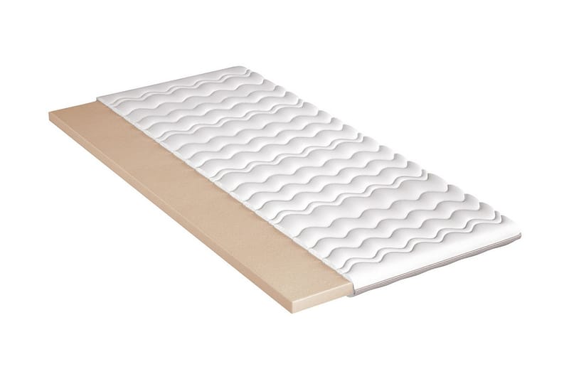 Lozzollo Overmadrass 120x200cm - Hvit - Overmadrass