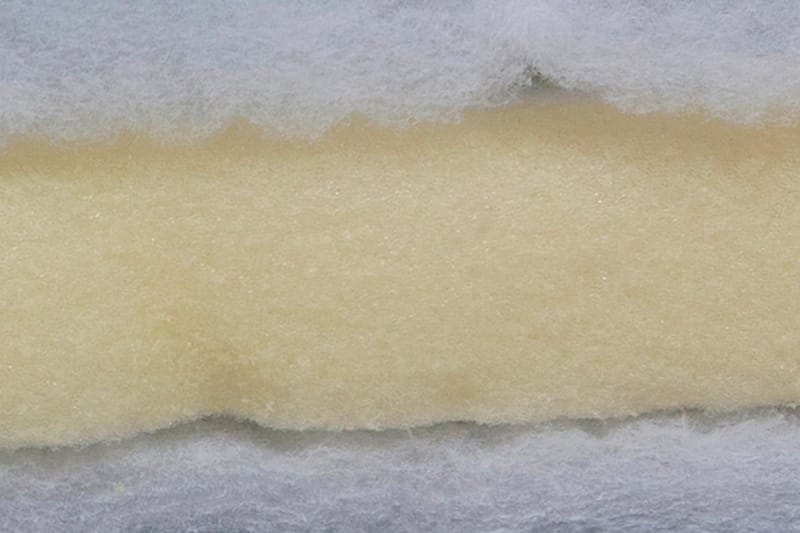 LUX Overmadrass Polyeter 180 Ancona Grå - Møbler - Senger - Madrasser - Overmadrass