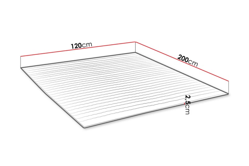 Madrass MANDULA 120x200 - Overmadrass