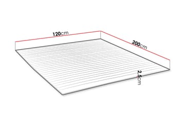 Madrass MANDULA 120x200 - Møbler - Senger - Madrasser - Overmadrass