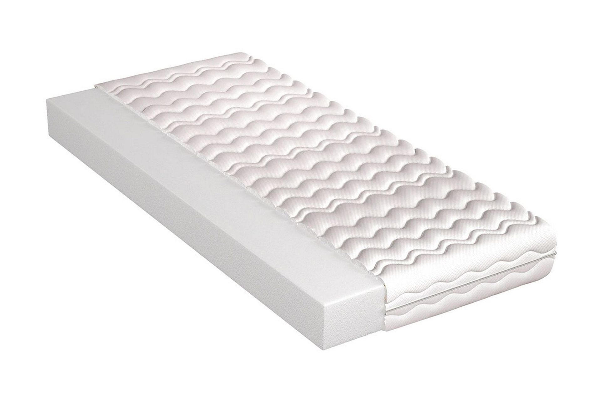 Manetto Madrass 80x190 cm - Hvit