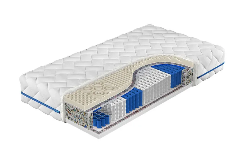 Memorian Madrass 180x200 cm, Hvit