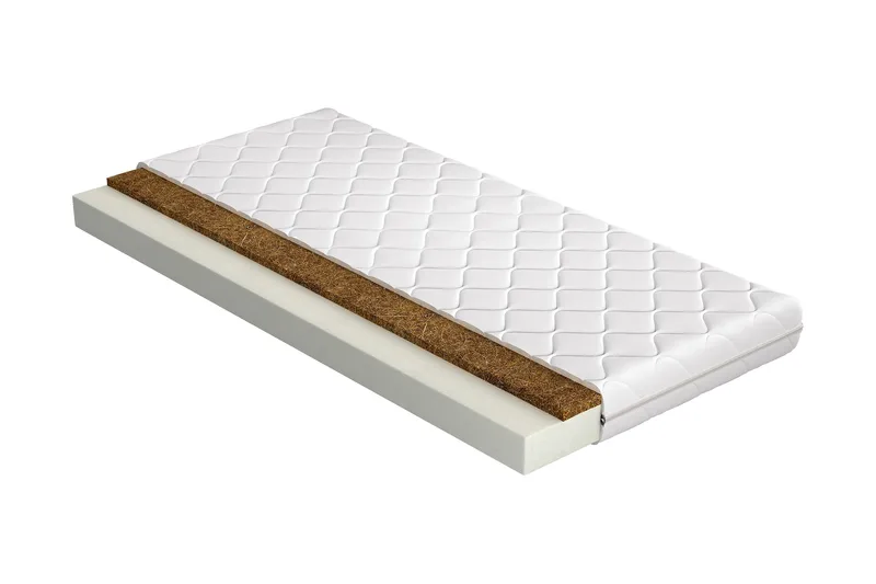 Olage Madrass 120x200 cm - Hvit - Møbler - Senger - Madrasser - Overmadrass