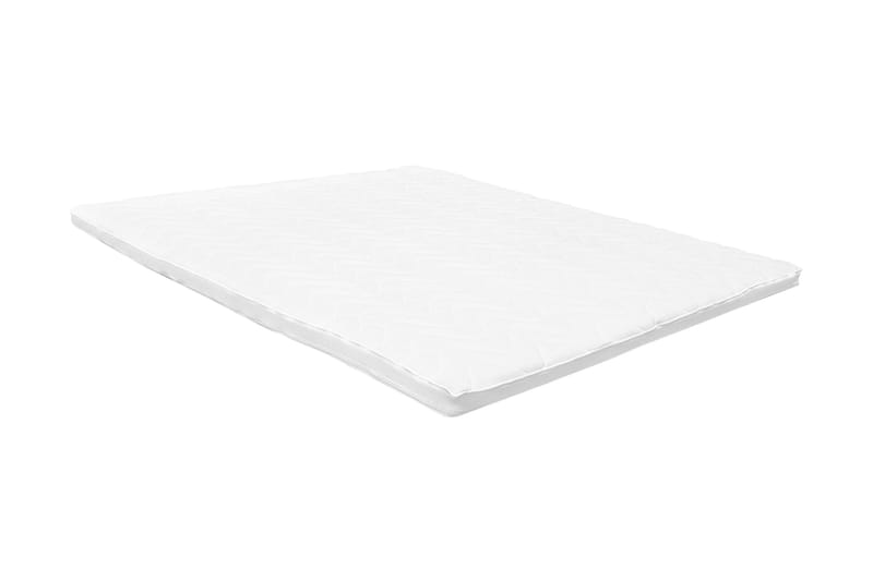 Overmadrass 160x200x6, Hvit