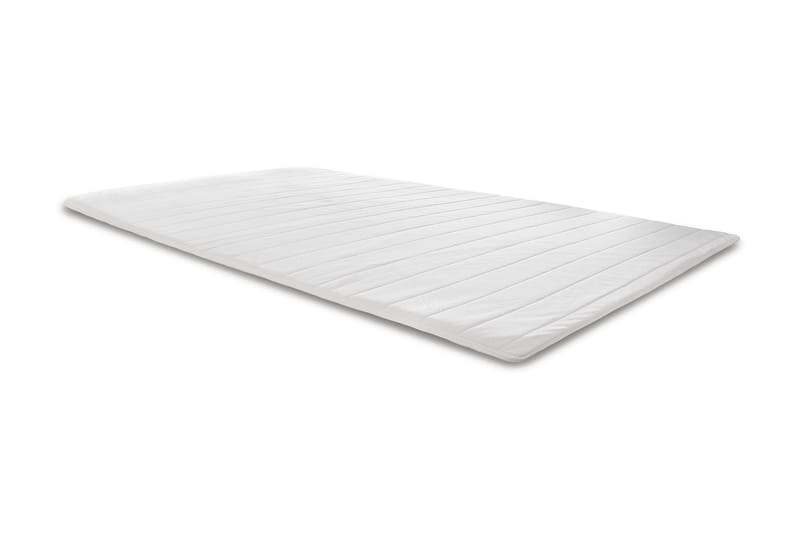 Salma Overmadrass Polyeter - Hvit - Møbler - Senger - Madrasser - Overmadrass