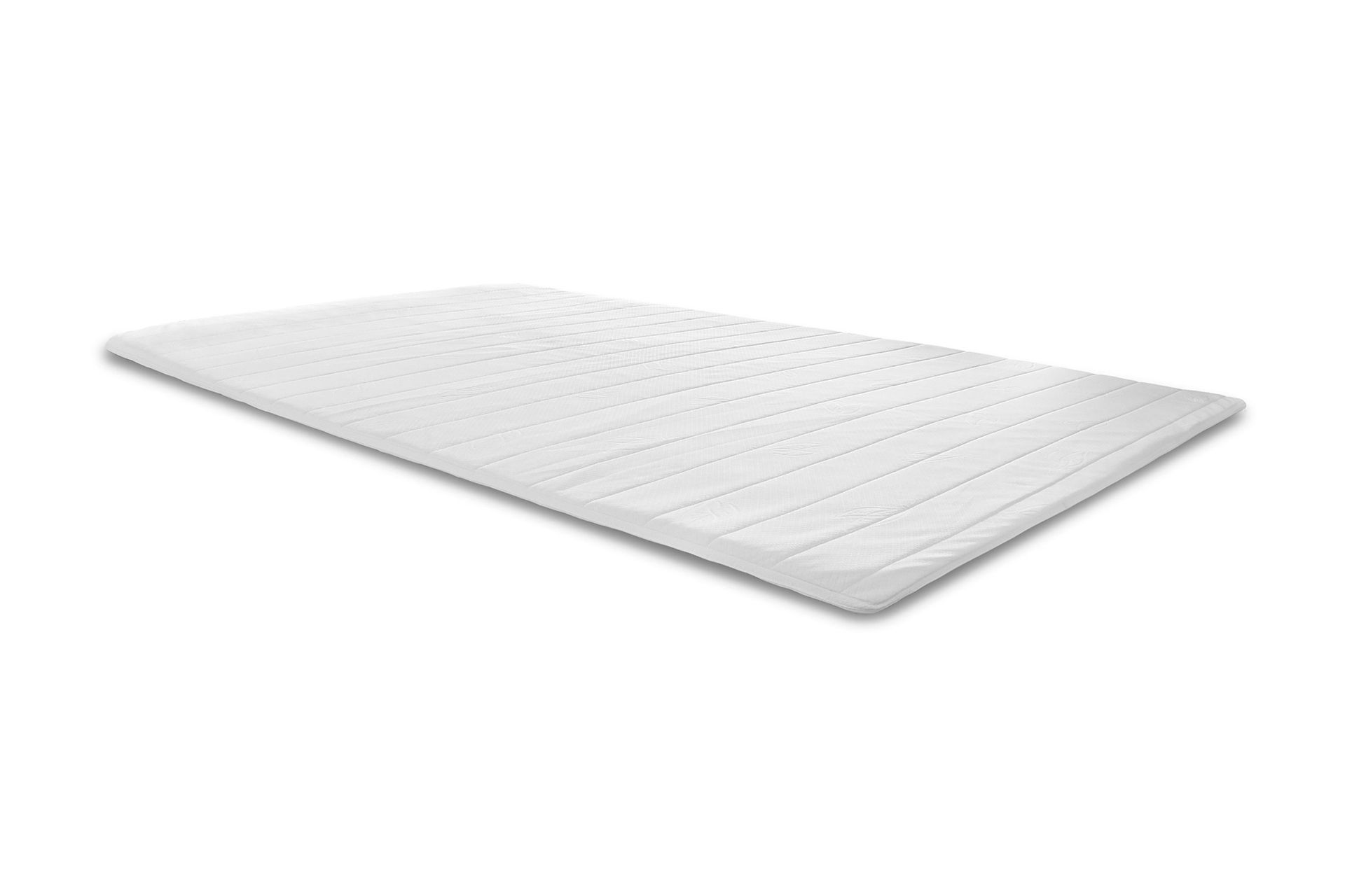 Salma Overmadrass Polyeter 140x200x3 - Hvit