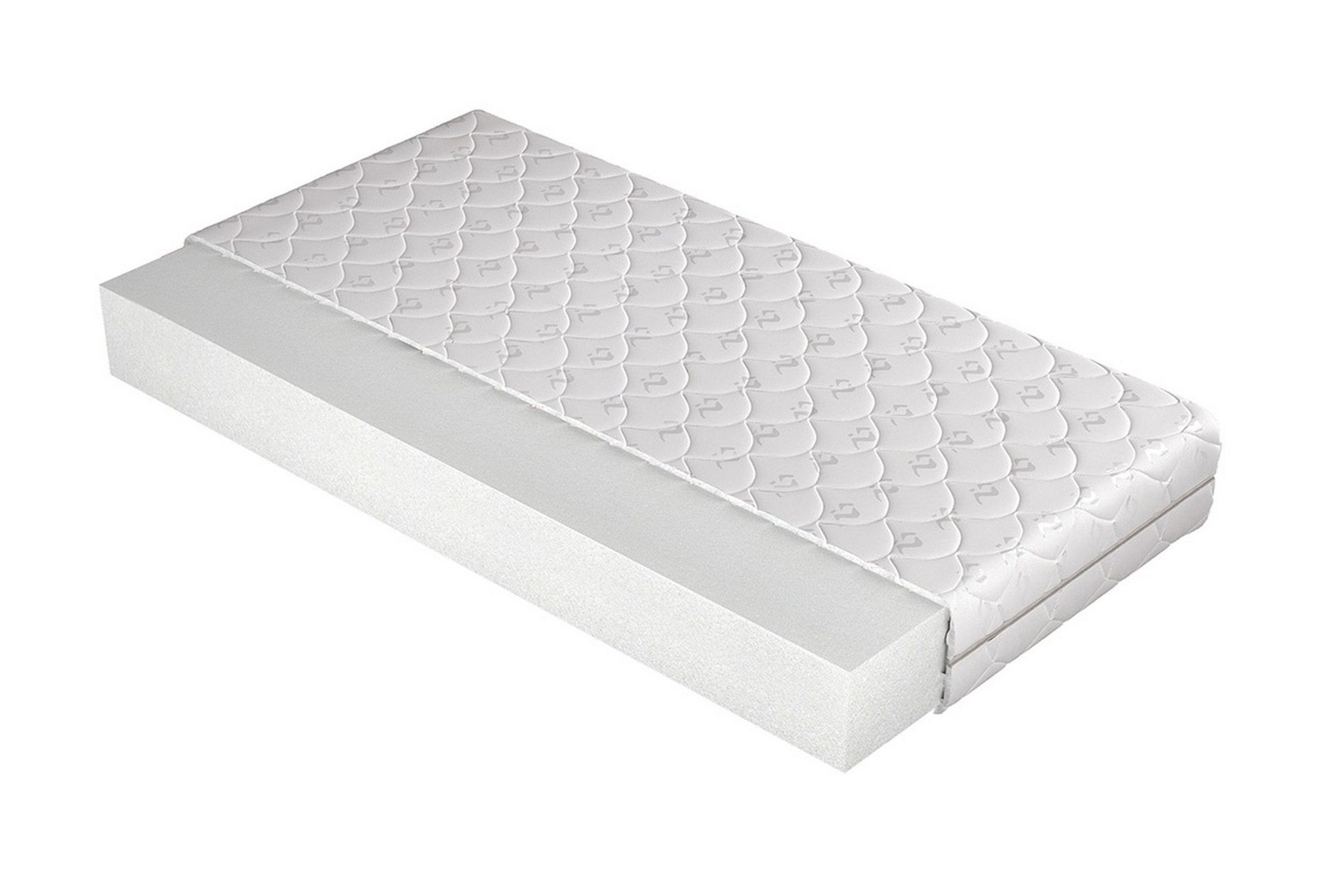 Skegrie Madrass 180x200 cm - Hvit