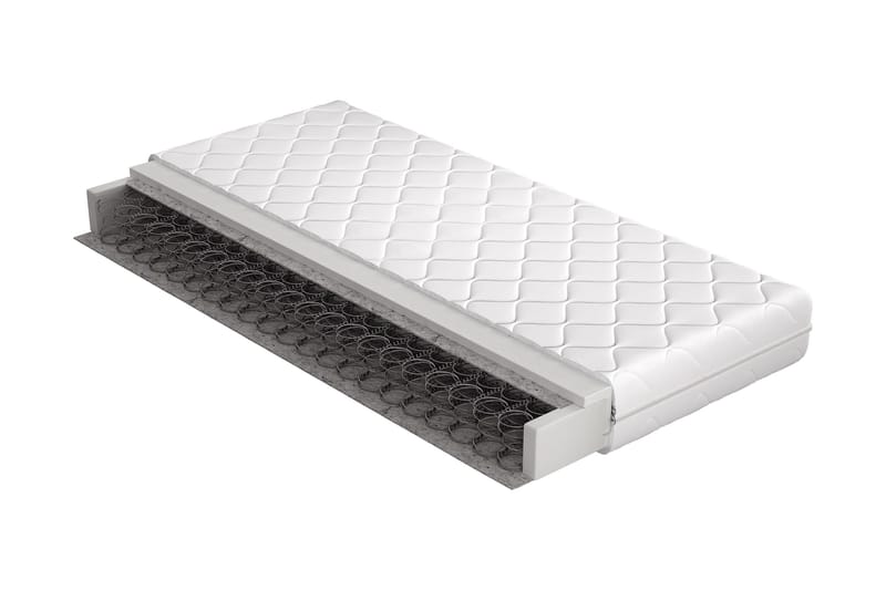 Teneria Madrass 80x200 cm - Hvit - Møbler - Senger - Madrasser - Overmadrass