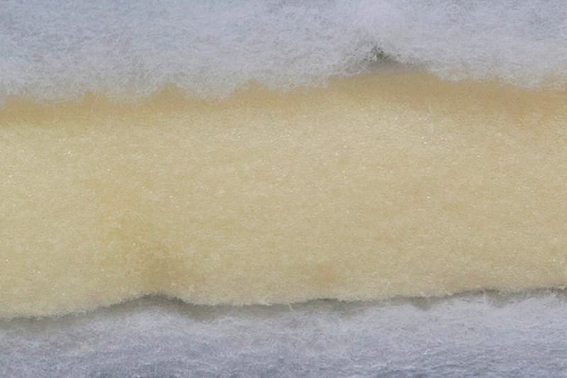 Tess Overmadrass Polyeter 180 cm Ancona - Grå - Møbler - Senger - Madrasser - Overmadrass