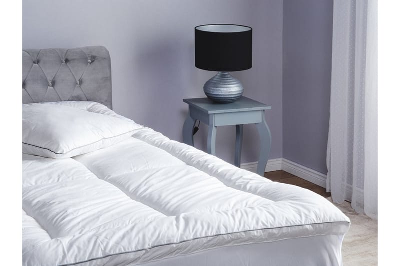 Trivor Overmadrass 140 200 cm - Hvit - Møbler - Senger - Madrasser - Overmadrass