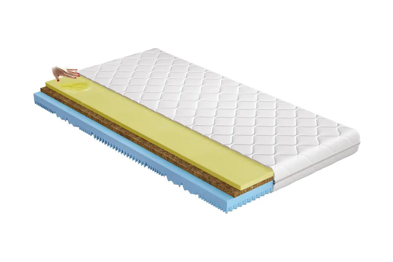 Veganil Madrass 200x200 cm, Hvit