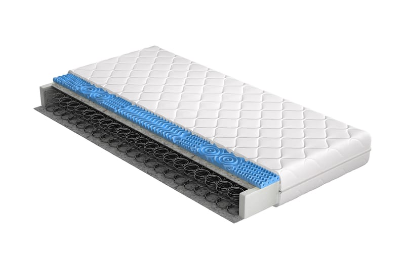 Villayo Madrass 90x200 cm - Hvit - Møbler - Senger - Madrasser - Overmadrass