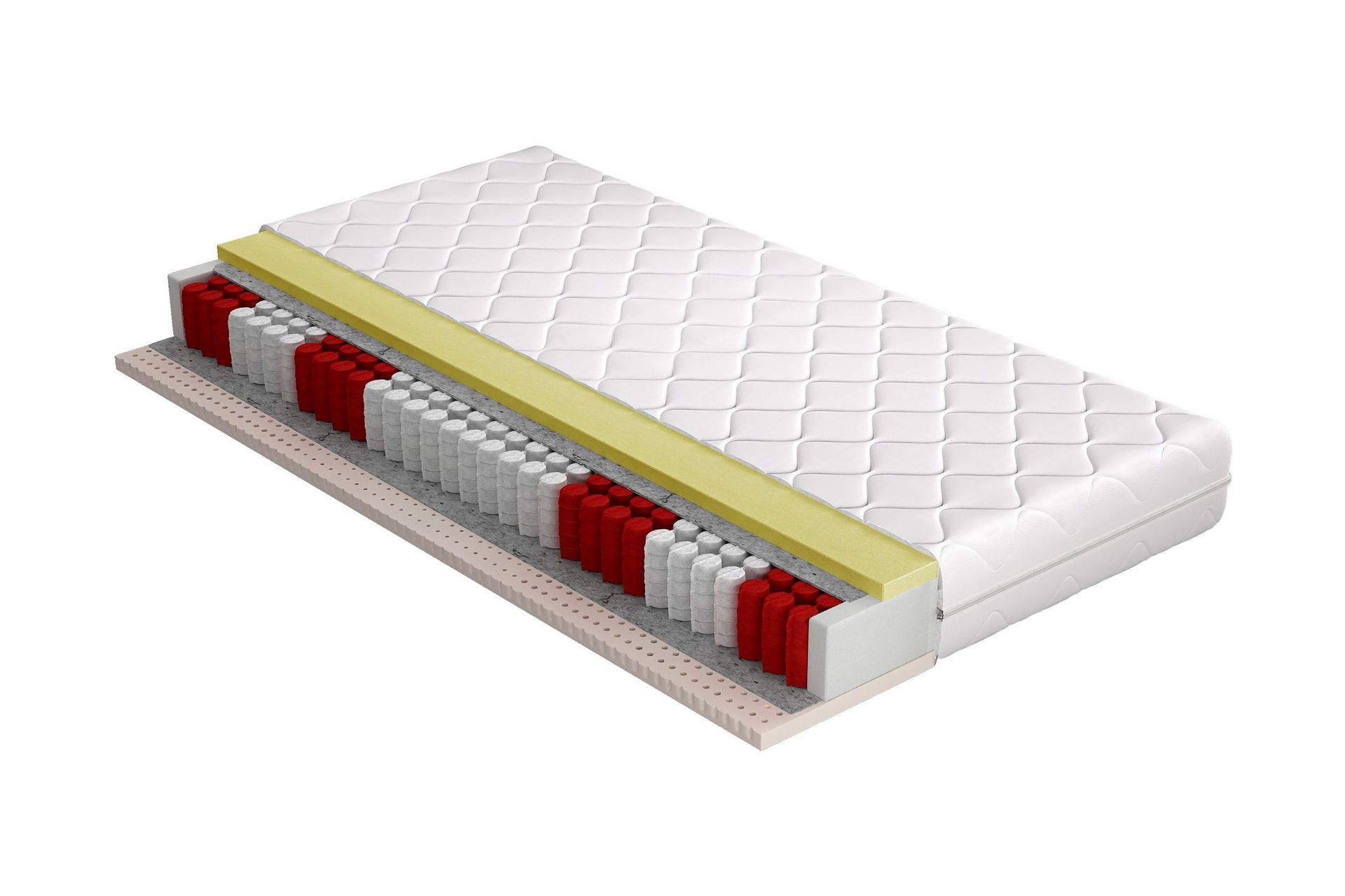 Villroe Madrass 200x200 cm - Hvit