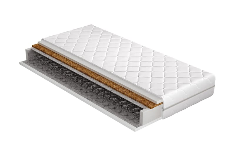 Vilvae Madrass 90x200 cm - Hvit - Møbler - Senger - Madrasser - Overmadrass