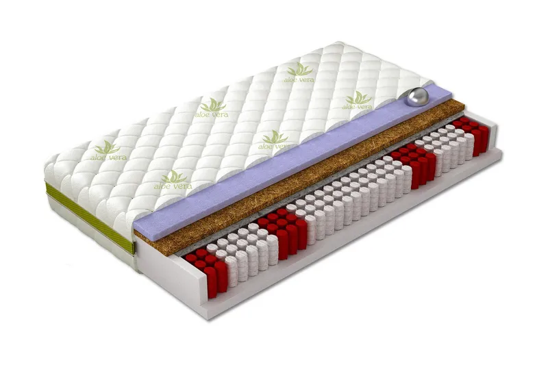 Perfecti Madrass 200x90x18 cm, Flerfarget