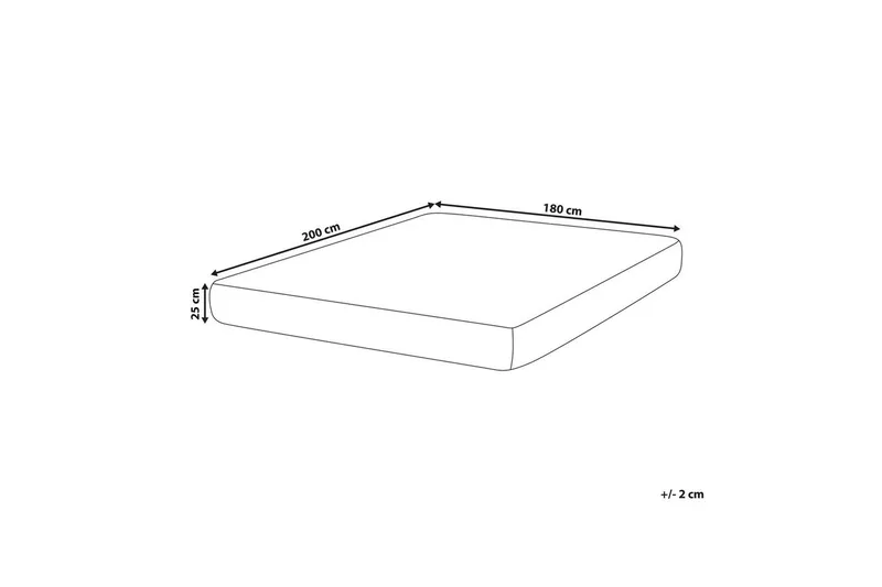 Rammemadrass Daydream 180x200 cm, Fast - 180x200 cm, Fast - Møbler - Senger - Madrasser - Rammemadrass & springfjærmadrass