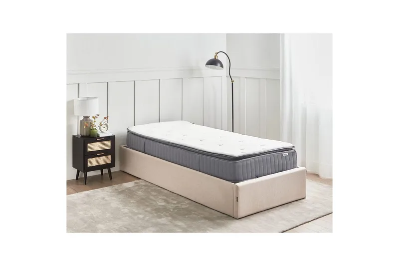 Resårmadrass Pleasant 90x200 cm, Medium fast - 90x200 cm, Medium fast - Møbler - Senger - Madrasser - Rammemadrass & springfjærmadrass