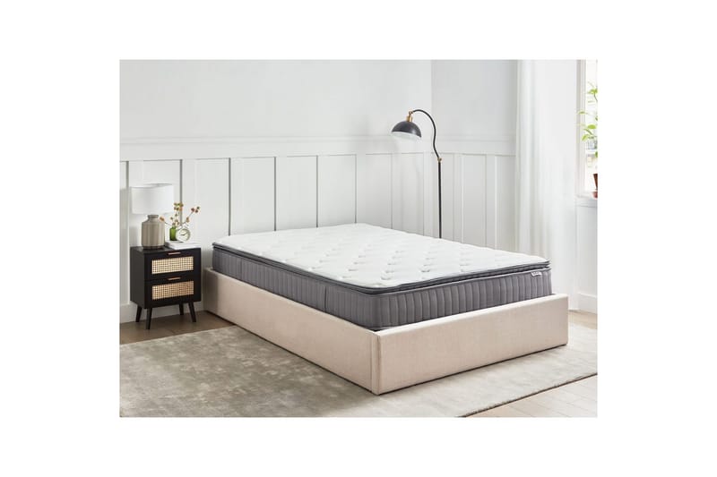 Resårmadrass Pleasant 140x200 cm, Medium fast - 140x200 cm, Medium fast - Møbler - Senger - Madrasser - Rammemadrass & springfjærmadrass
