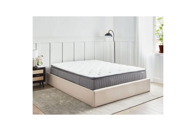 Resårmadrass Pleasant 160x200 cm, Fast - 160x200 cm, Fast - Møbler - Senger - Madrasser - Rammemadrass & springfjærmadrass