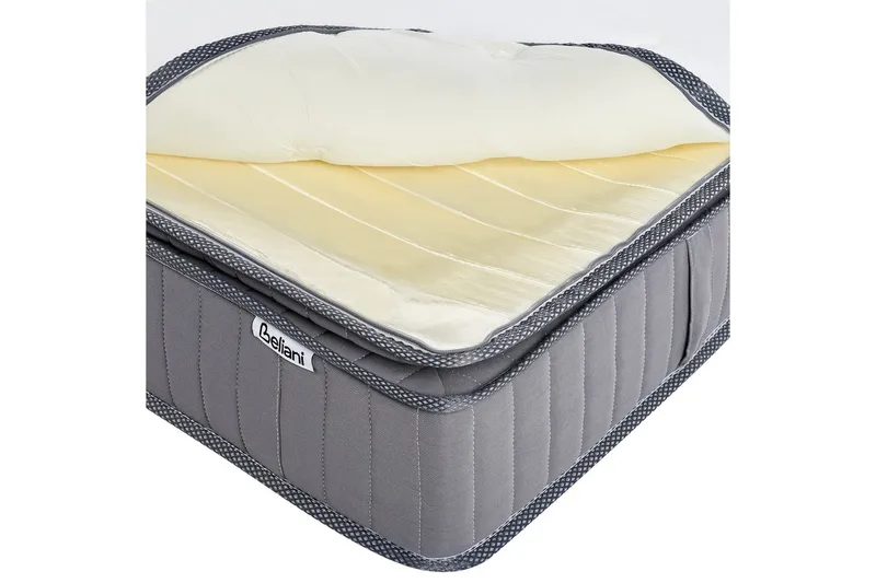 Resårmadrass Pleasant 90x200 cm, Medium fast - 90x200 cm, Medium fast - Møbler - Senger - Madrasser - Rammemadrass & springfjærmadrass