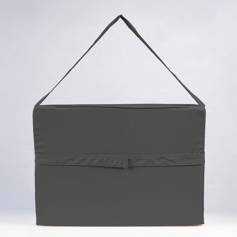 Sammenleggbar seng Kalune Design Myc06 (55 x 180 x 5 cm) Antrasitt - Antrasitt - Møbler - Senger - Madrasser - Skummadrass