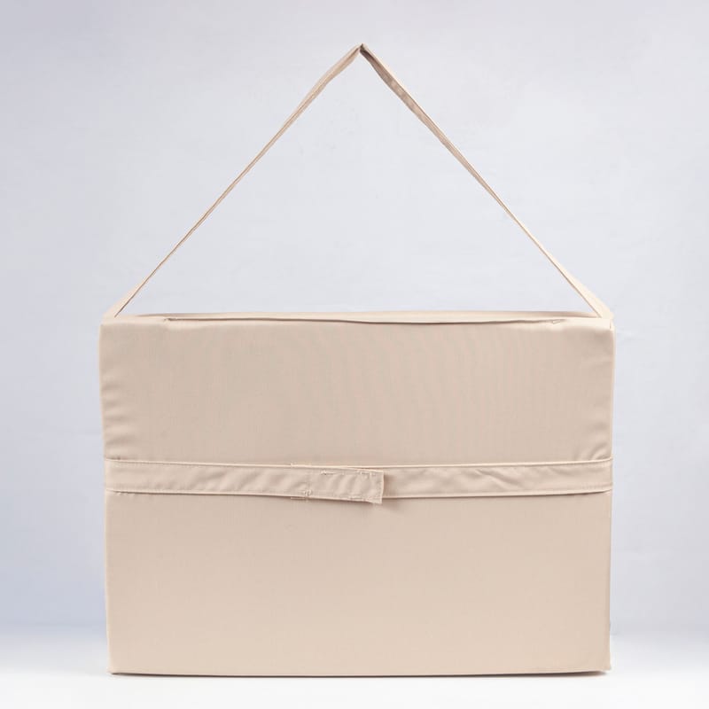 Sammenleggbar seng Kalune Design Myc06 (55 x 180 x 5 cm) Cream - Møbler - Senger - Madrasser - Skummadrass