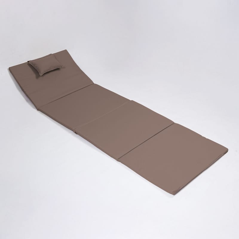 Sammenleggbar seng Kalune Design Myc06 (55 x 180 x 5 cm) Mink - Møbler - Senger - Madrasser - Skummadrass