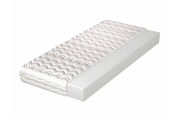 Arigna Skummadrass 200x200 cm - Hvit - Møbler - Senger - Madrasser - Skummadrass