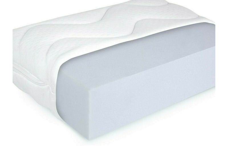 Arigna Skummadrass 80x160 cm - Hvit - Møbler - Senger - Madrasser - Skummadrass