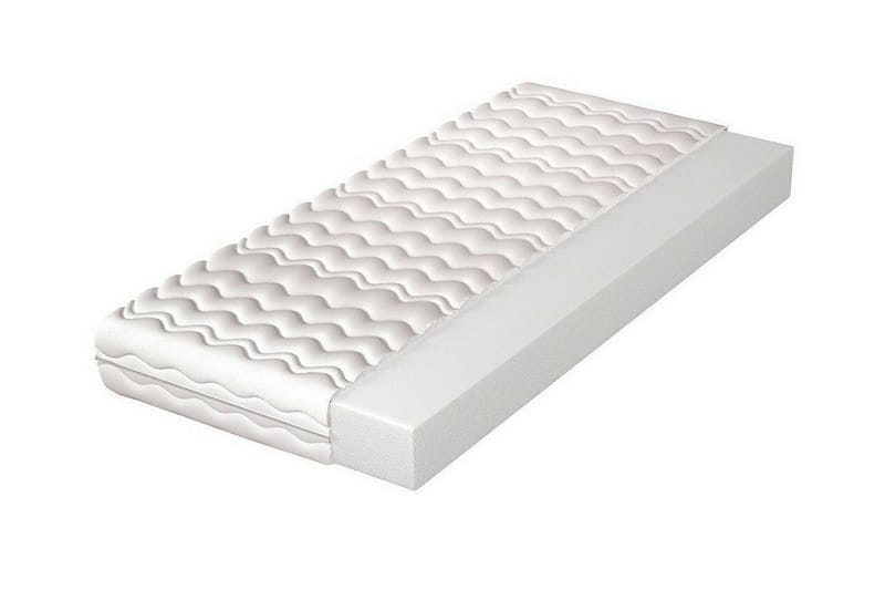 Arigna Skummadrass 80x160 cm - Hvit - Møbler - Senger - Madrasser - Skummadrass