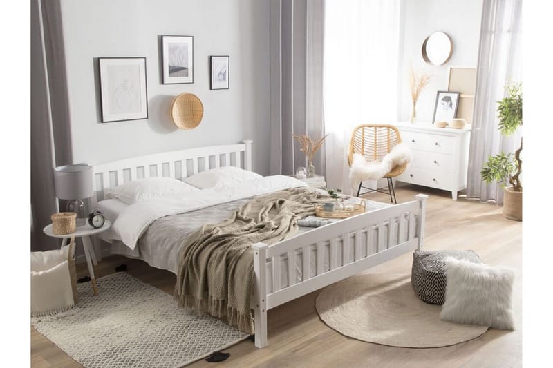 Crickmore Skummadrass 140x200cm - Hvit - Møbler - Senger - Madrasser - Skummadrass