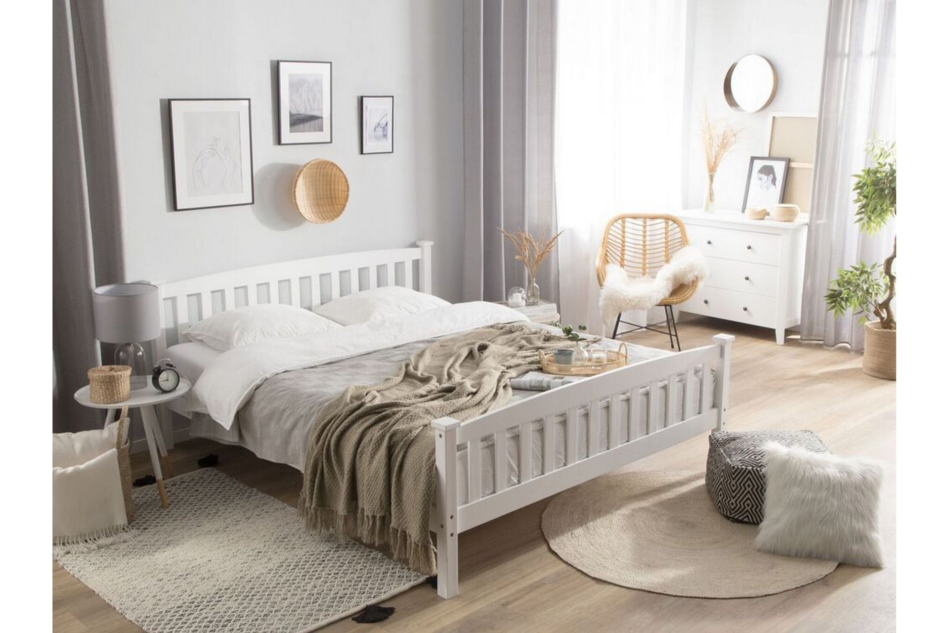 Crickmore Skummadrass 180x200cm - Hvit - Møbler - Senger - Madrasser - Skummadrass