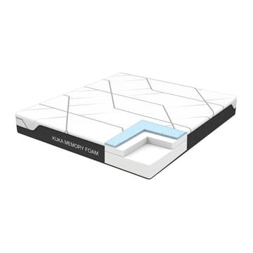 Skummadrass Kuka memory foam 160x200x20 cm - Møbler - Senger - Madrasser - Skummadrass